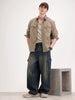Comfort Fit Double Pocket Shirt | Khaki
