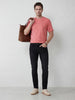 Solid Slim Fit Denim Jeans | Black