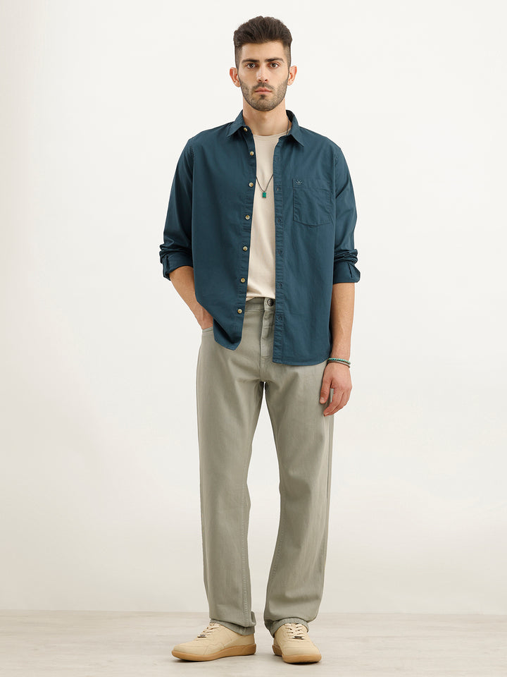 Classic Regular Fit Shirt | Blue