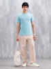 Men's Casual Graphic Printed T-Shirt | Teal