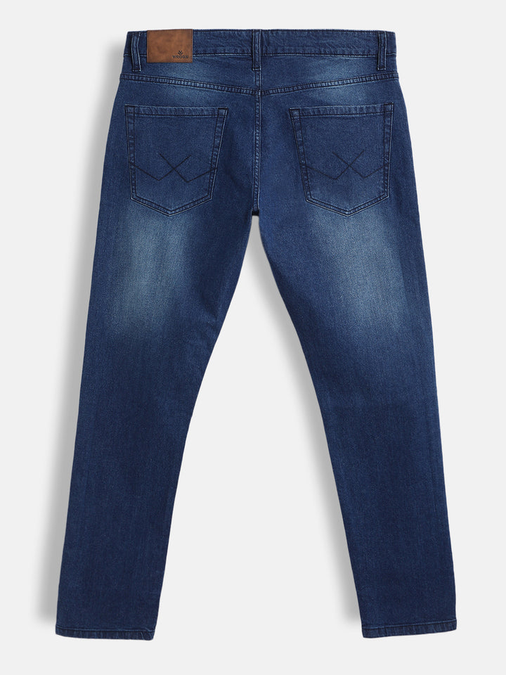 Vintage Fade Skinny Crop Jeans | Blue