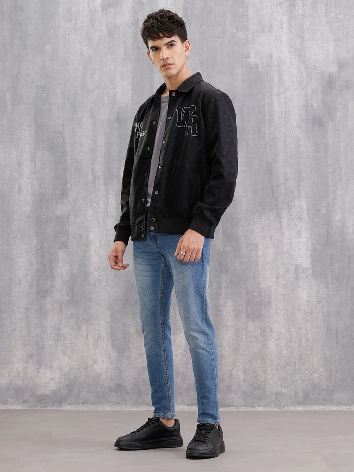 Skinny Crop Mid Wash Jeans I Blue