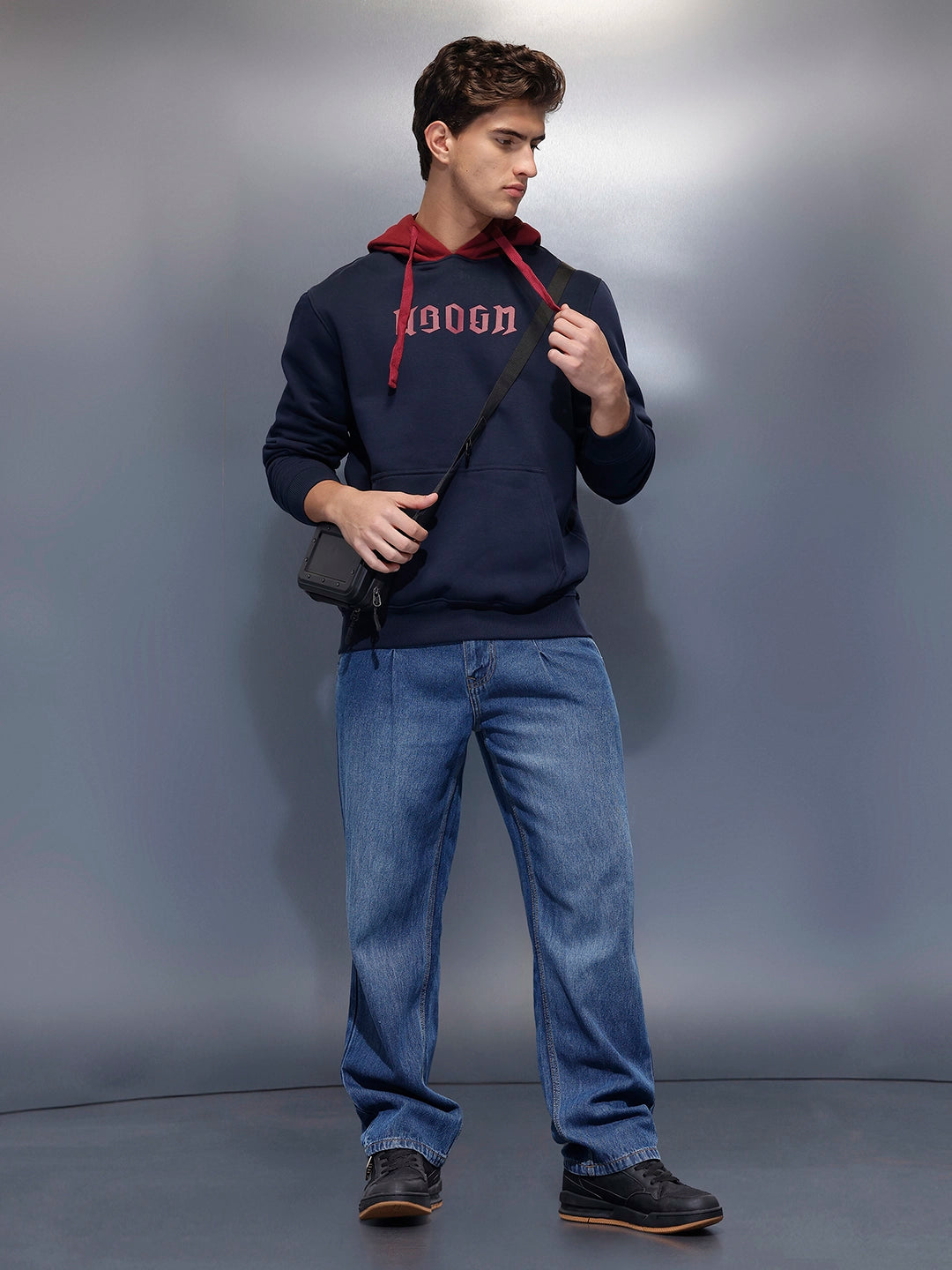 Men's Comfort Fit Hoodie   |  Navy Blue