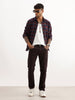 Solid Skinny Fit Denim Jeans | Brown