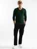 Solid Wool Pullover Sweater