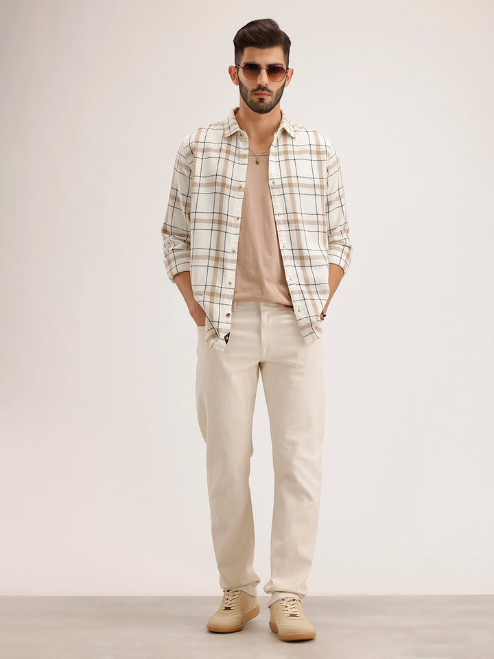 Straight Fit Denim Jeans | Off White