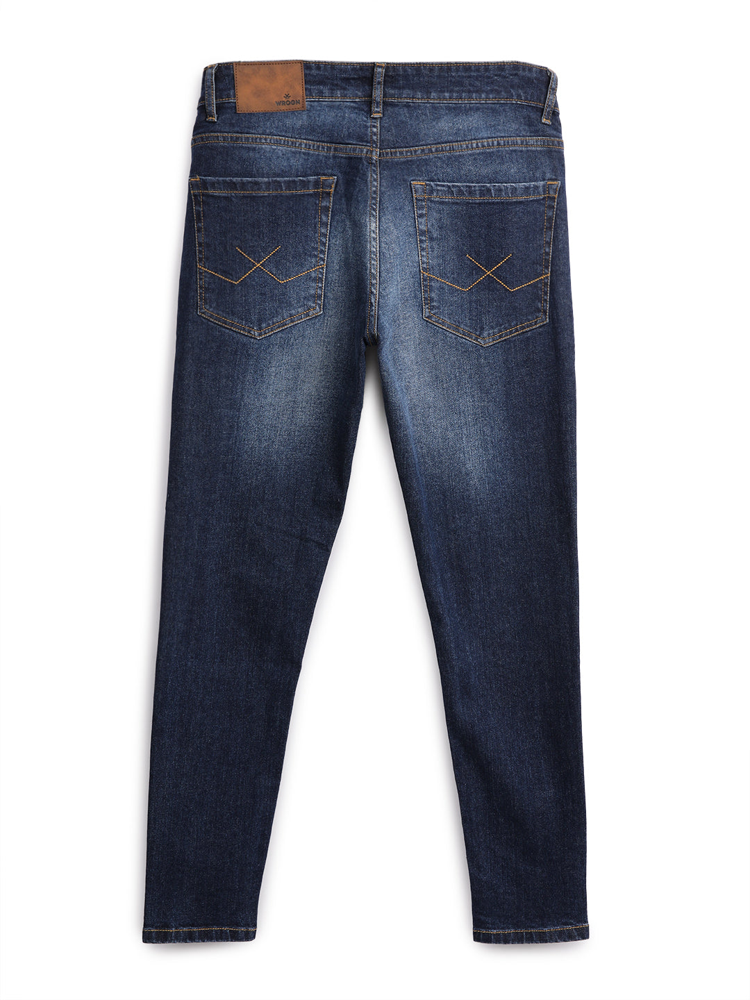 Indigo Darkstone Skinny Cropped Jeans