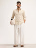 Slim Fit Striped Shirt | Khaki