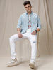 Denim Lines Casual Shirt