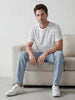 Faded Anti Fit Denim Jeans | Light Blue