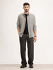 Slim Fit Striped Shirt | Grey