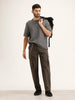 Loose Fit Cargo Trouser | Olive