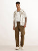 Solid Loose Fit Trouser | Olive