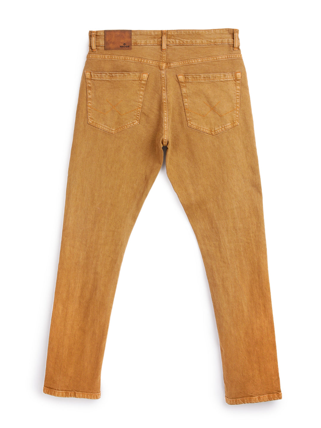 Khaki Slim Fit Denim Jeans