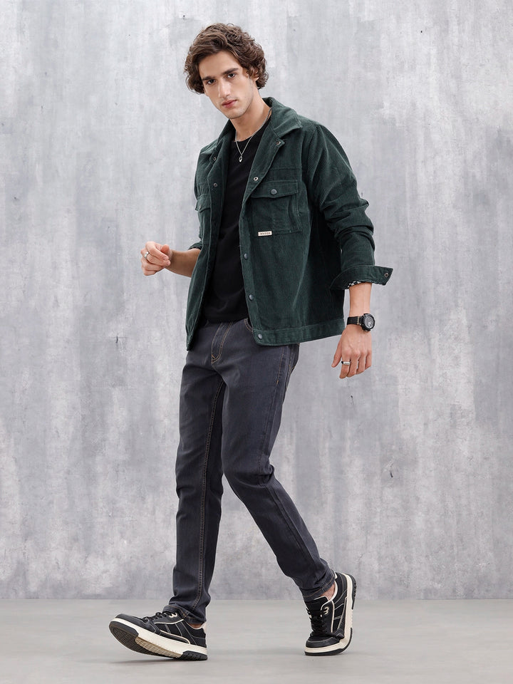 Men's Casual Slim Fit Jeans | Grey