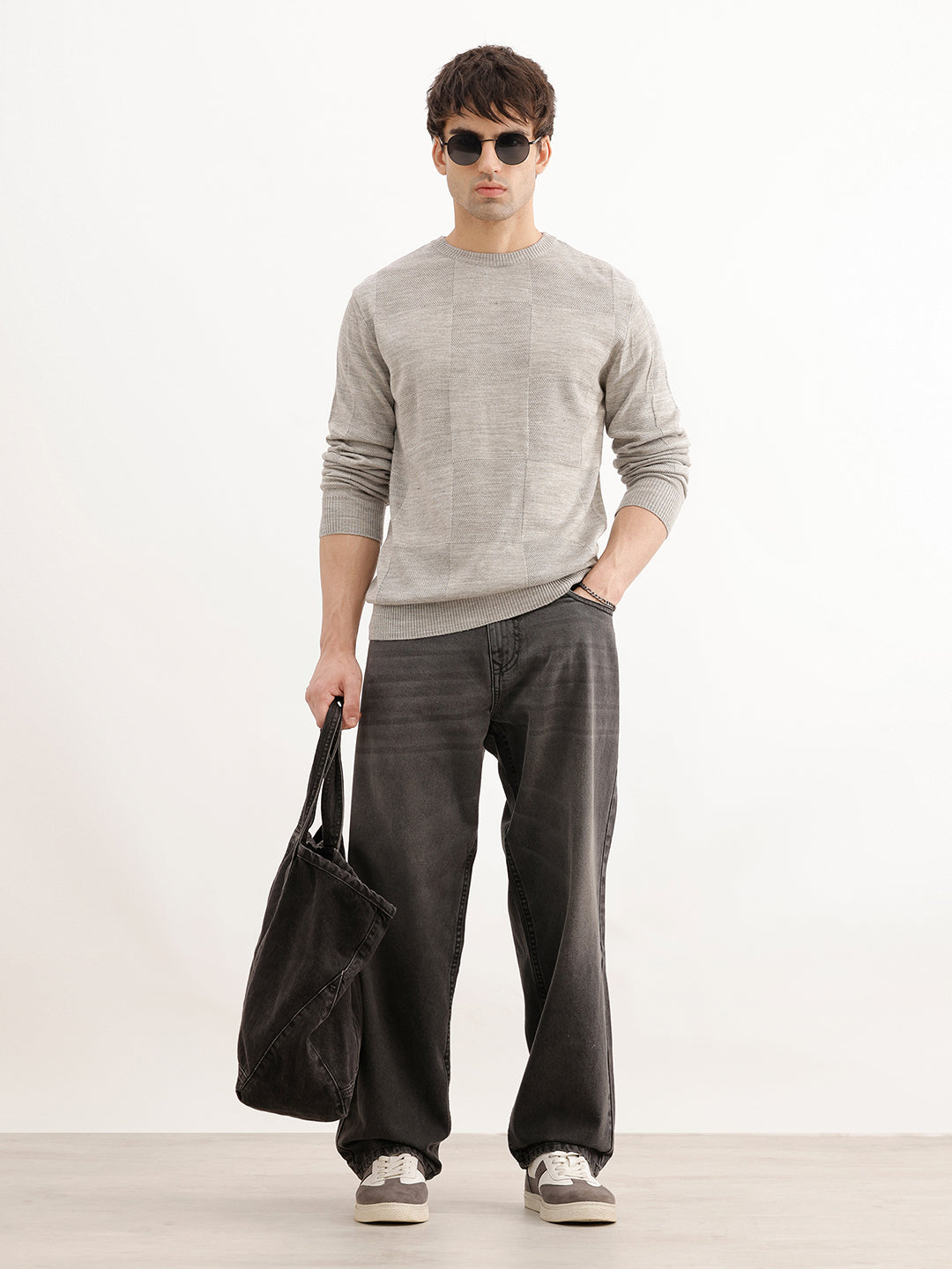 Classic Regular Fit T-Shirt | Grey | WSW02FSRE1032W