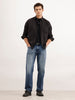 Anti Fit Faded Denim Jeans  | Light Blue