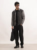 Comfort Fit Monochrome Puffer Jacket | Grey