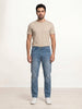 Faded Anti Fit Denim Jeans | Light Blue