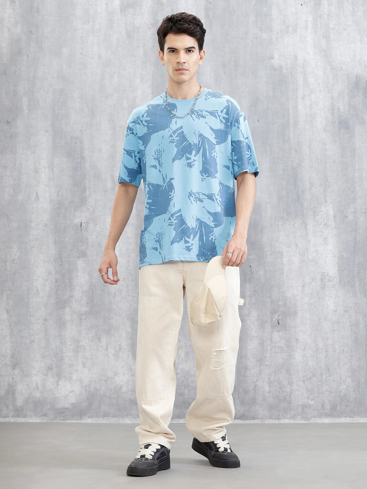 Graphic AOP T-Shirt | Blue