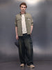 Double Pocket Full Sleeve Shirt | Green