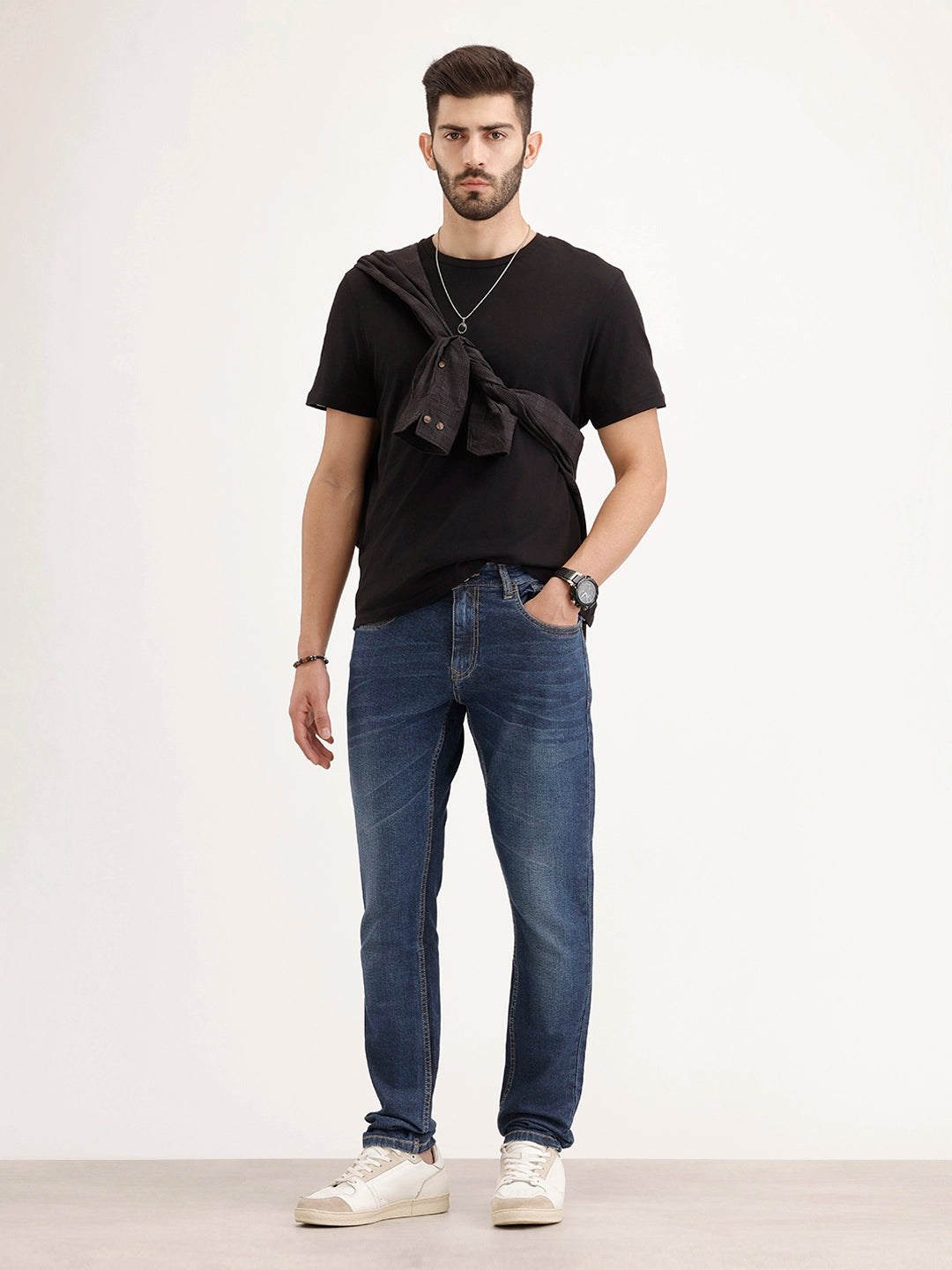 Slim Fit Denim Jeans | Blue