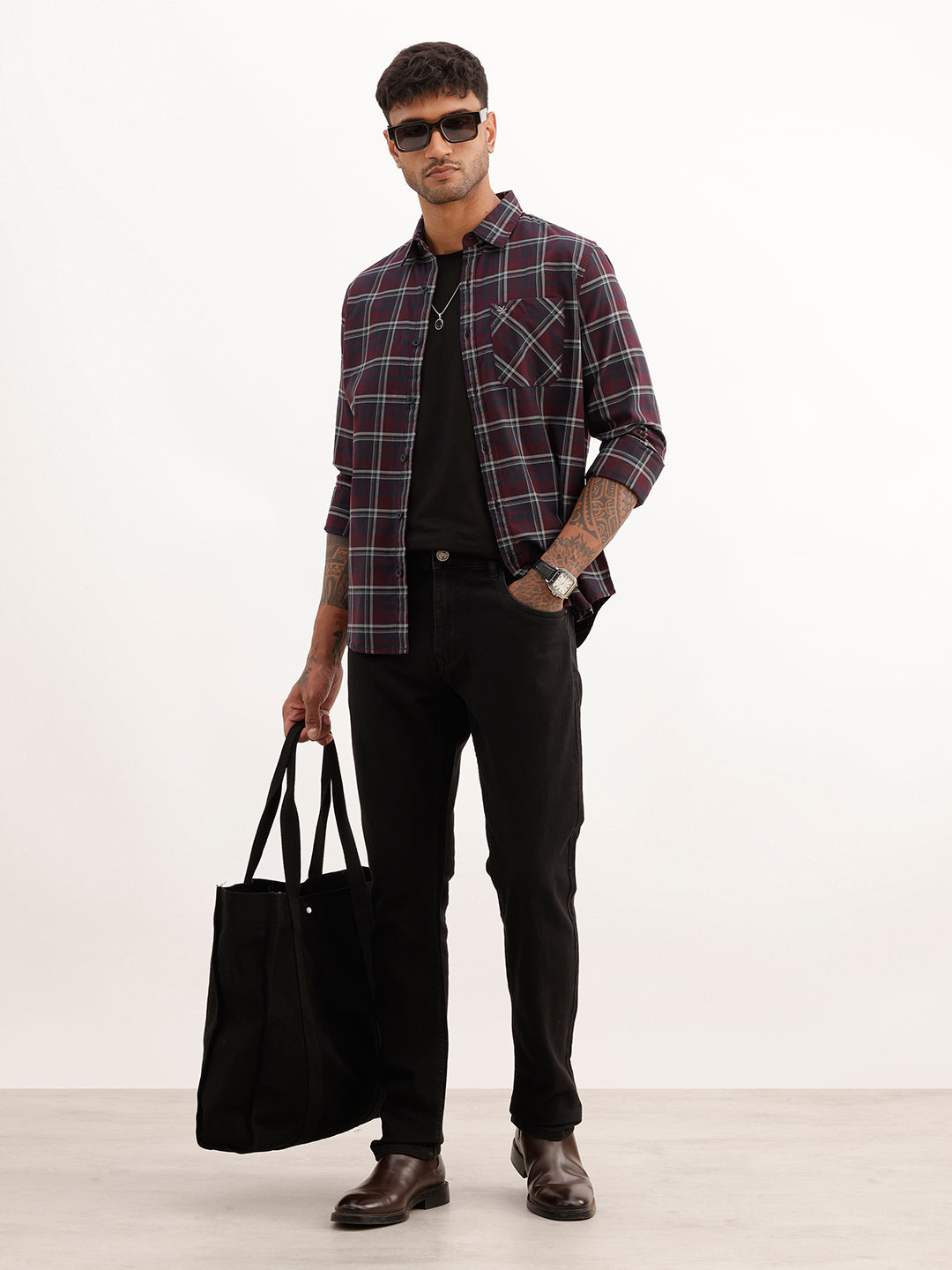 Slim Fit Solid Denim Jeans | Black | WVJN2802F