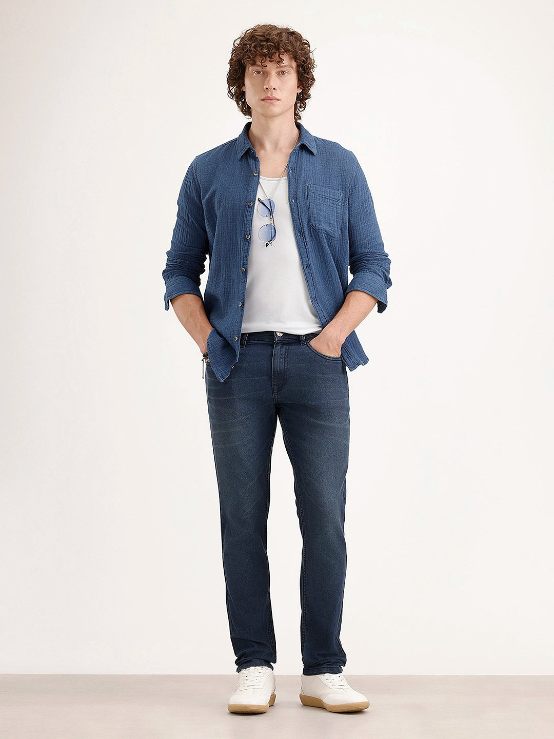 Slim Fit Denim Jeans | Blue