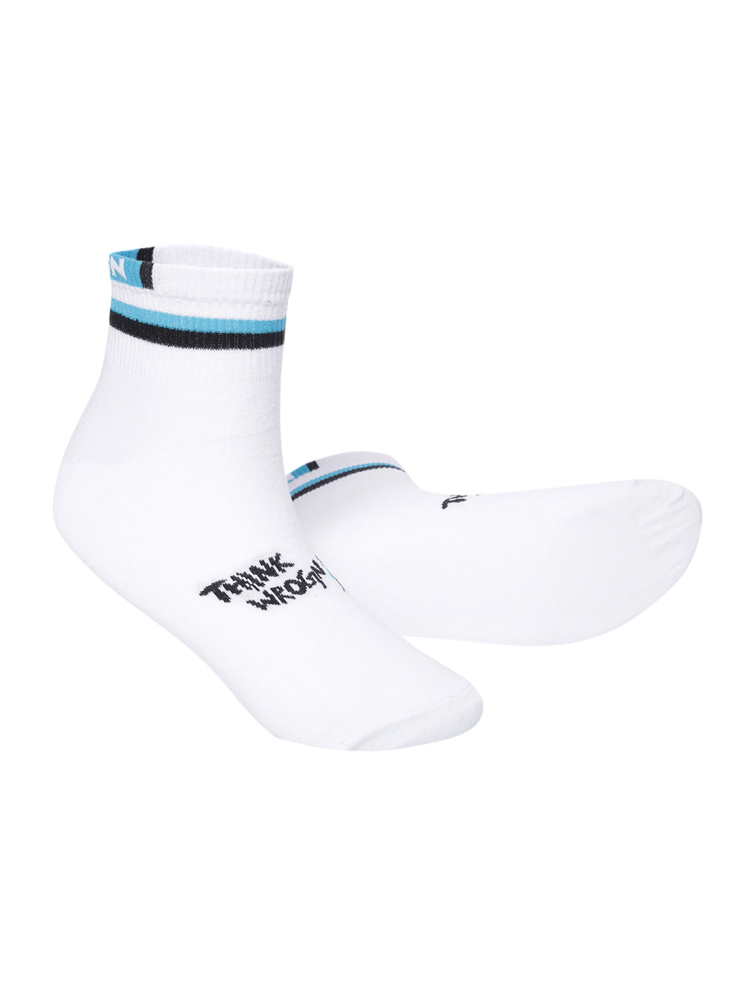 Snug Monster Black & White Sneaker Socks Pack of 2