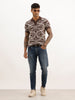 Washed Skinny Crop Fit Denim Jeans | Blue