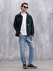Heavy Fade Skinny Crop Jeans | Light Blue