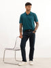 Solid Relaxed Fit Denim Jeans | Dark Blue