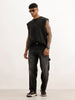 Loose Fit Carpenter Denim Jeans | Dark Grey