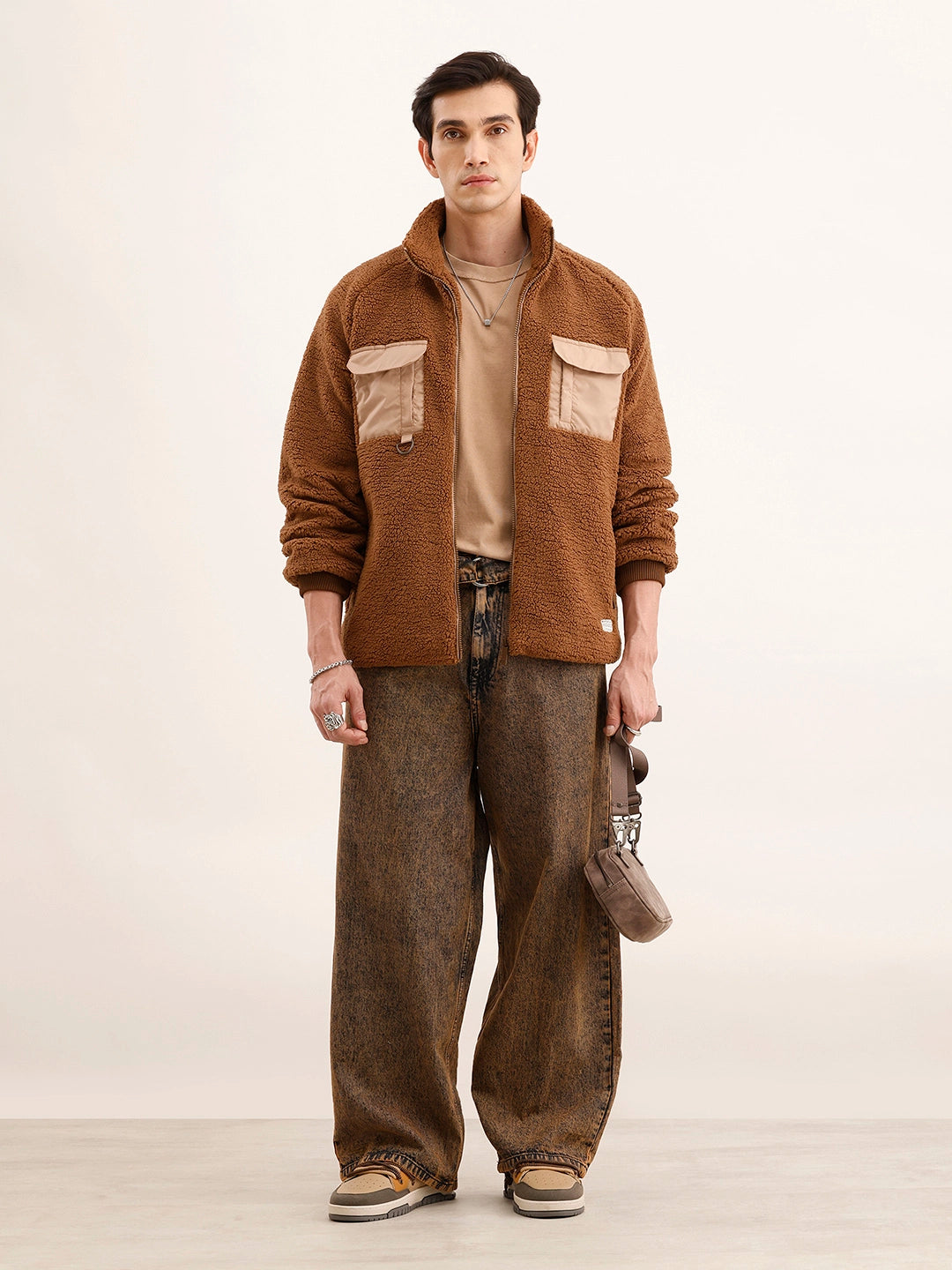 Bearcoat Warm Sherpa Jacket | Brown