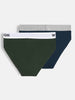 Soft Cotton Solid 2-Pack Briefs