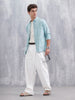 Floral Aop Slim Fit Men Casual Shirt | Blue