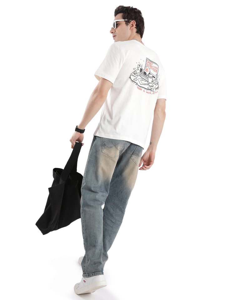 Chief Distraction Officer Printed T-Shirt