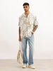 Classic Resort Fit AOP Shirt | Light Green | WSH01HSCM7043W