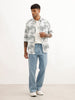 Regular Fit AOP Shirt | Blue