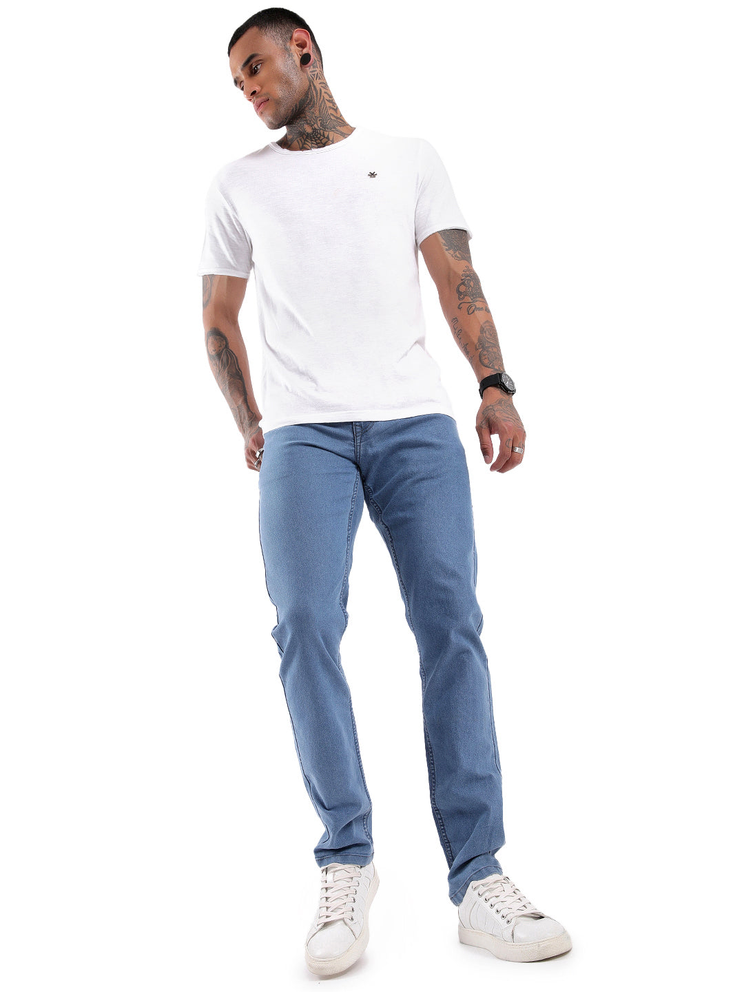 Light Blue Slim Fit Jeans