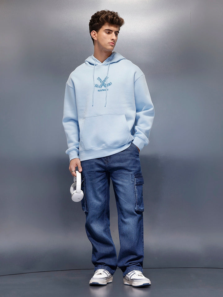 Casual Loose Cargo Fit Jeans  | Blue