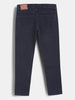 Solid Slim Fit Denim Jeans | Dark Blue
