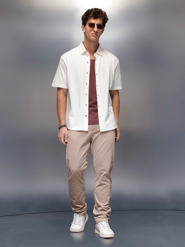 Classic Slim Fit Trouser   |  Brown