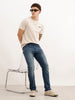 Faded Slim Fit Denim Jeans | Dark Blue | WVJN2743F