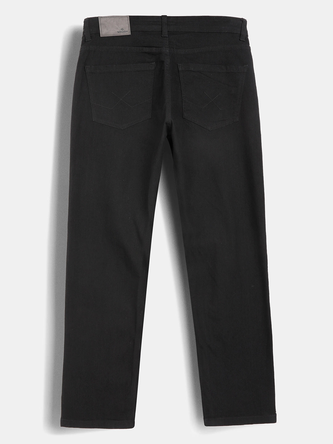 Solid Slim Fit Denim Jeans | Black