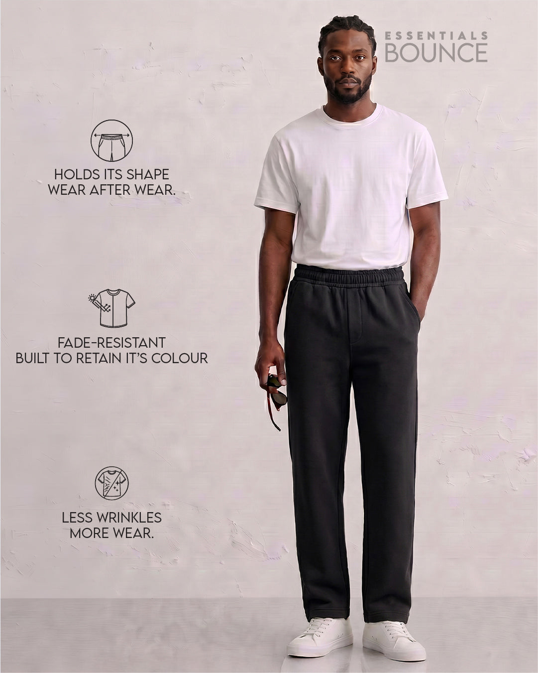 No Brainer Bounce Jogger | Essential |  Black