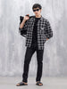Men's Casual Jeans With Contrast Thread Detail | Black
