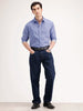 Comfort Fit Full Sleeve Shirt | Blue
