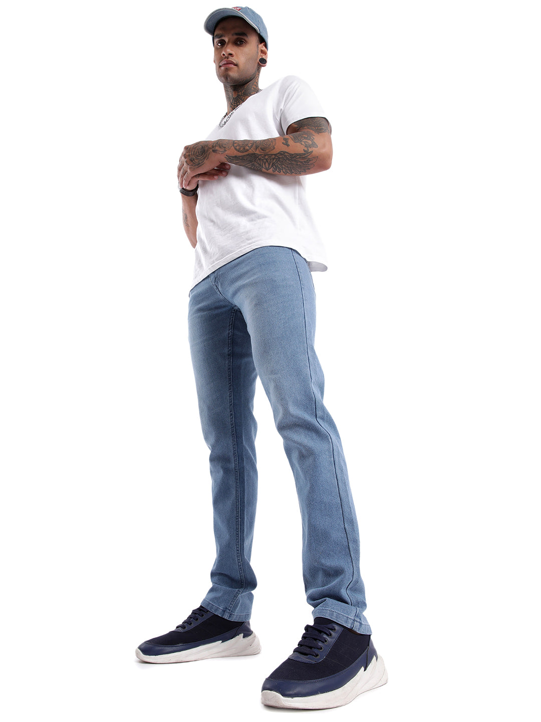 Superstone Light Washed Denim Jeans