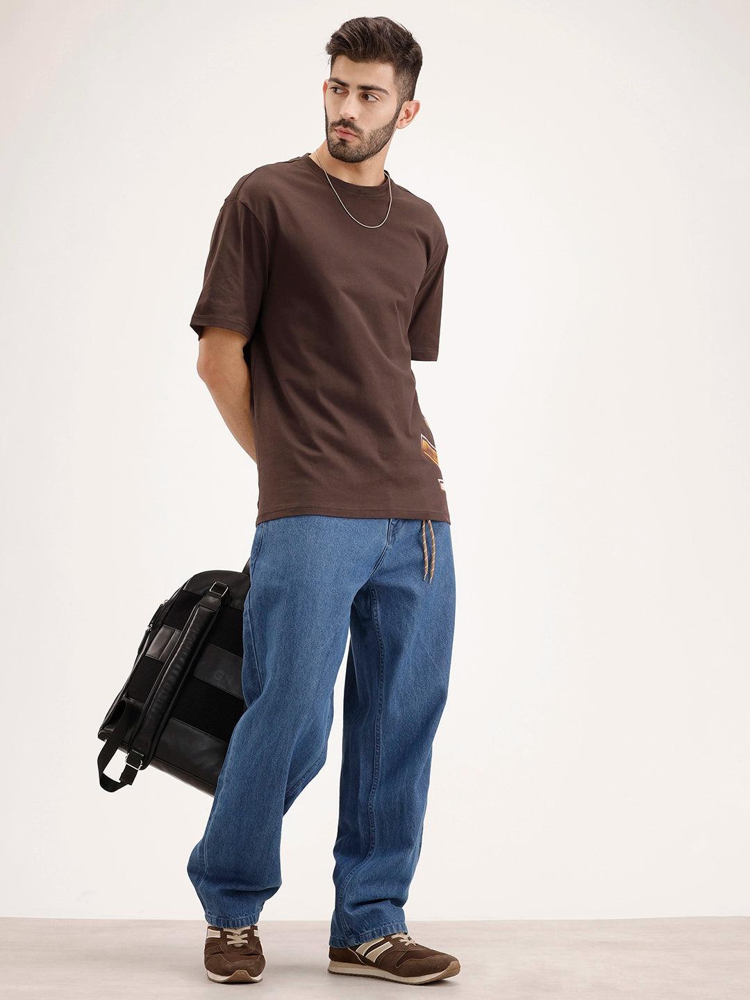 Loose Fit Denim Jeans | Blue